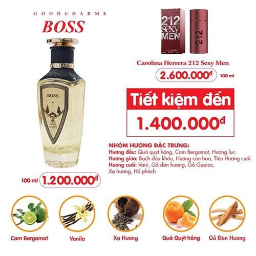 Nước Hoa Boss Good Charme