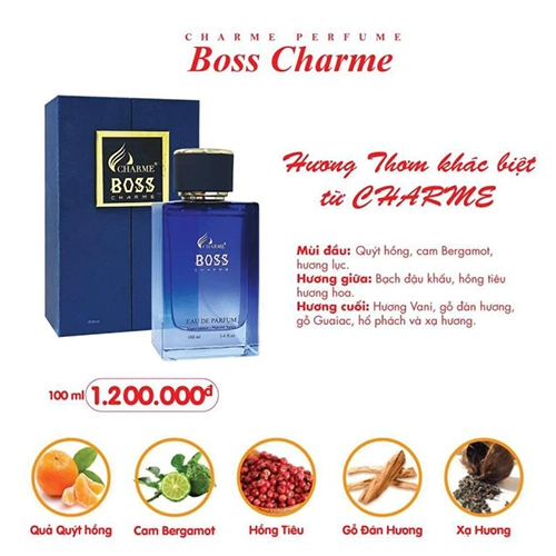 Nước Hoa Charme Boss Charme