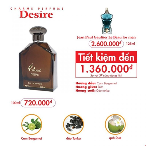 Nước Hoa Charme Desire