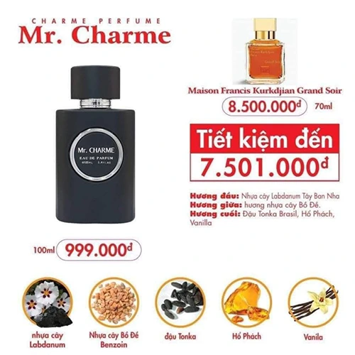 Nước Hoa Charme Mr Charme