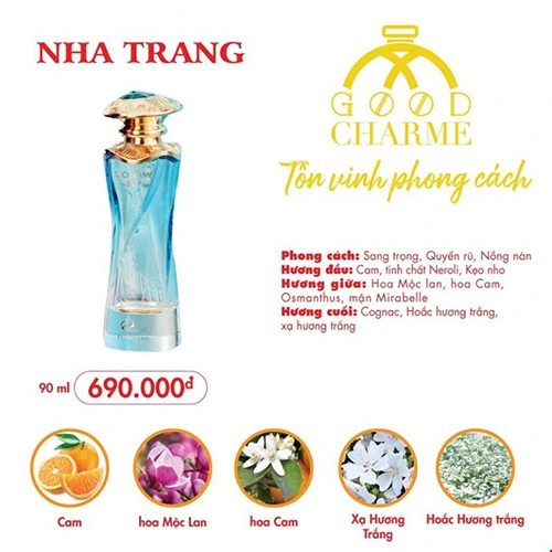 Nước Hoa Charme Nha Trang