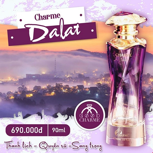 Nước Hoa Nữ Charme Đà Lạt 90ml