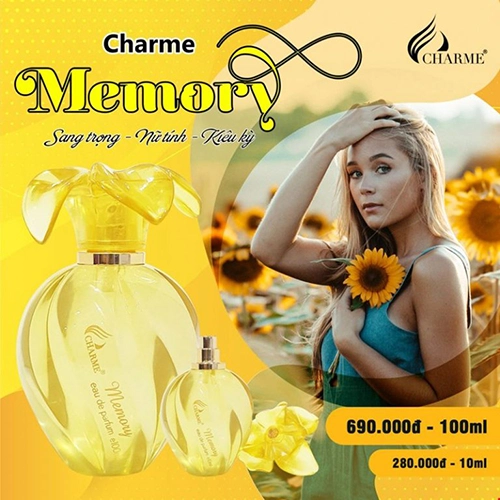 Nước Hoa Nữ Charme Memory 100ml