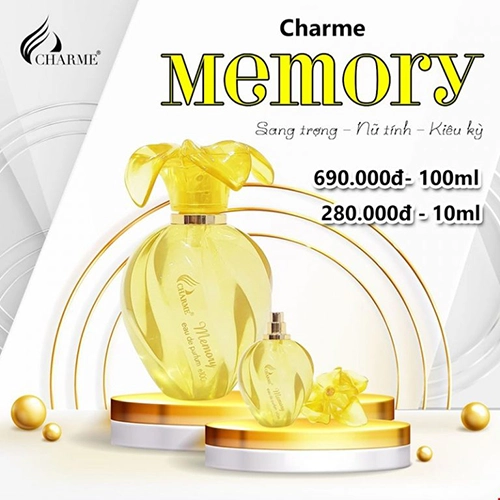 Nước Hoa Nữ Charme Memory 100ml