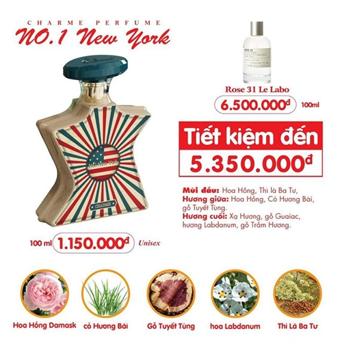 Nước Hoa Nữ Charme New York No.1