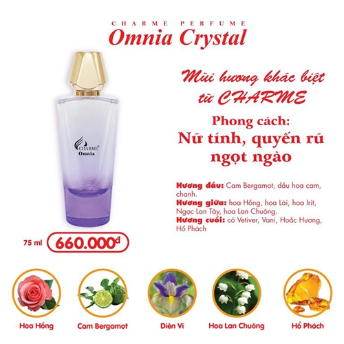 Nước Hoa Nữ Charme Omnia