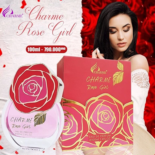 Nước Hoa Nữ Charme Rose Girl