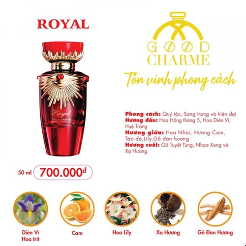 Nước Hoa Nữ Charme Royal