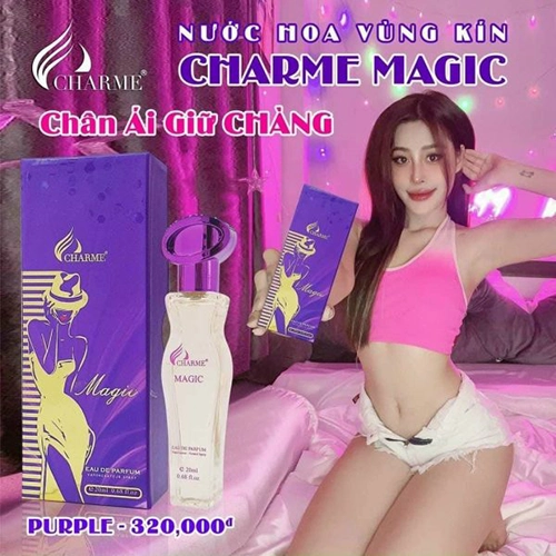 Nước Hoa Vùng Kín Charme Magic Tím