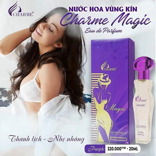 Nước Hoa Vùng Kín Charme Magic Tím