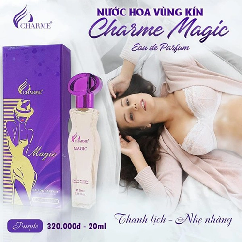 Nước Hoa Vùng Kín Charme Magic Tím